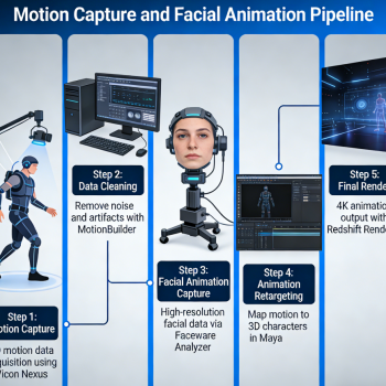 Motion Capture and Facial Animation Pipeline